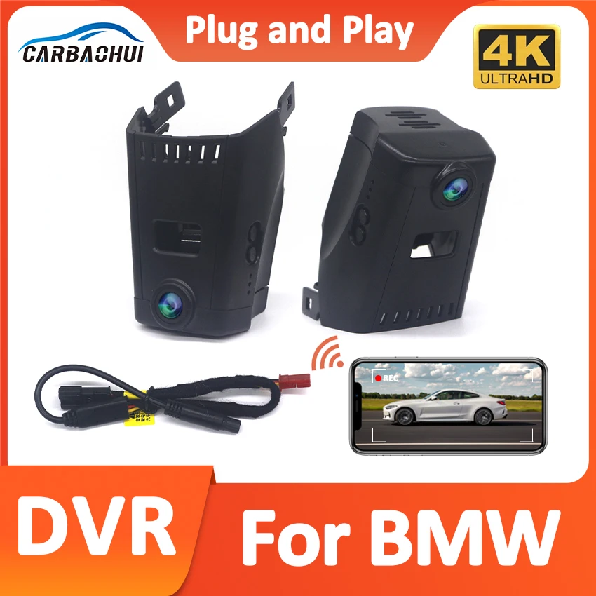 For BMW 5 Series,6 Series GT,7 Series,G30 G31 G32 G11 2018-2023 4K Dash Cam for Car Camera Recorder Dashcam WIFI Car Dvr