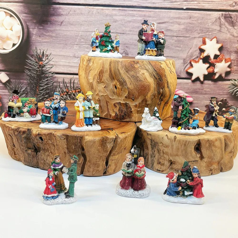 Miniature Doll Mini Figures Sand Table Gardening Decor DIY Bonsai Decoration Articles Handicraft Gifts Desk Sculpture