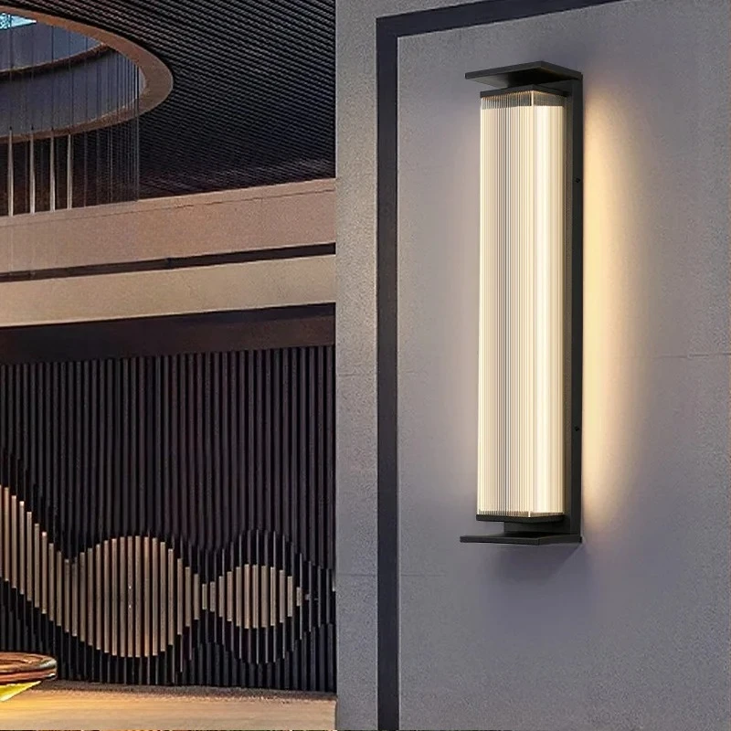 SANDYHA Modern Wall Light IP65 Waterproof Outdoor Light LED Lighting Fixture For Artistic Decor Garden Courtyard Square Corridor