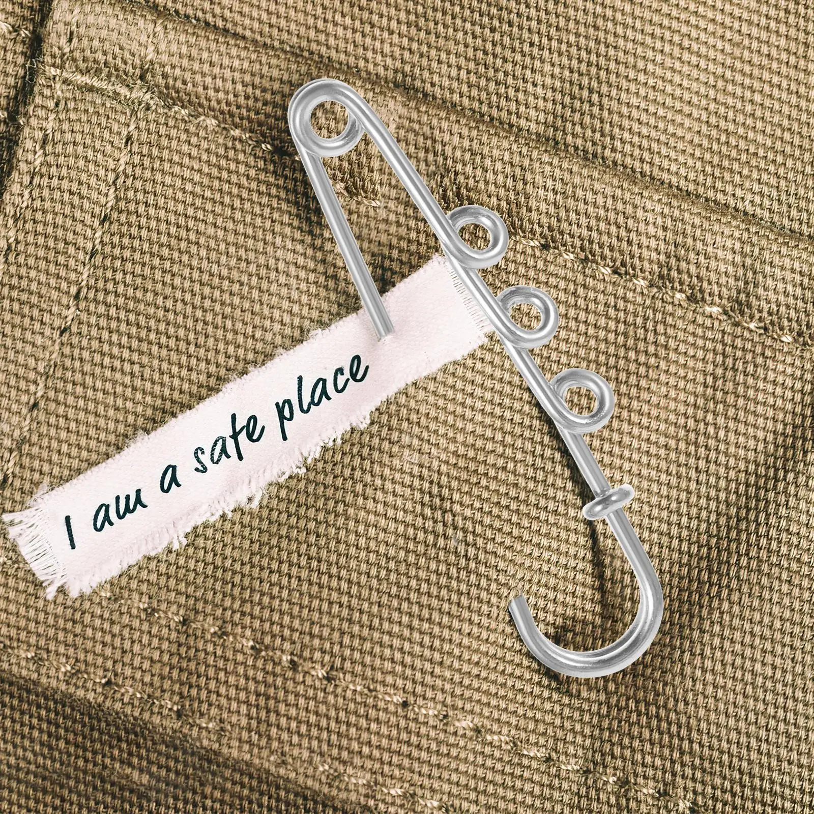 

50 Pcs Safety Pin DIY Accessories Clothes Small Sturdy Pins Craft Metal Stick Alloy Brooch Cardigan