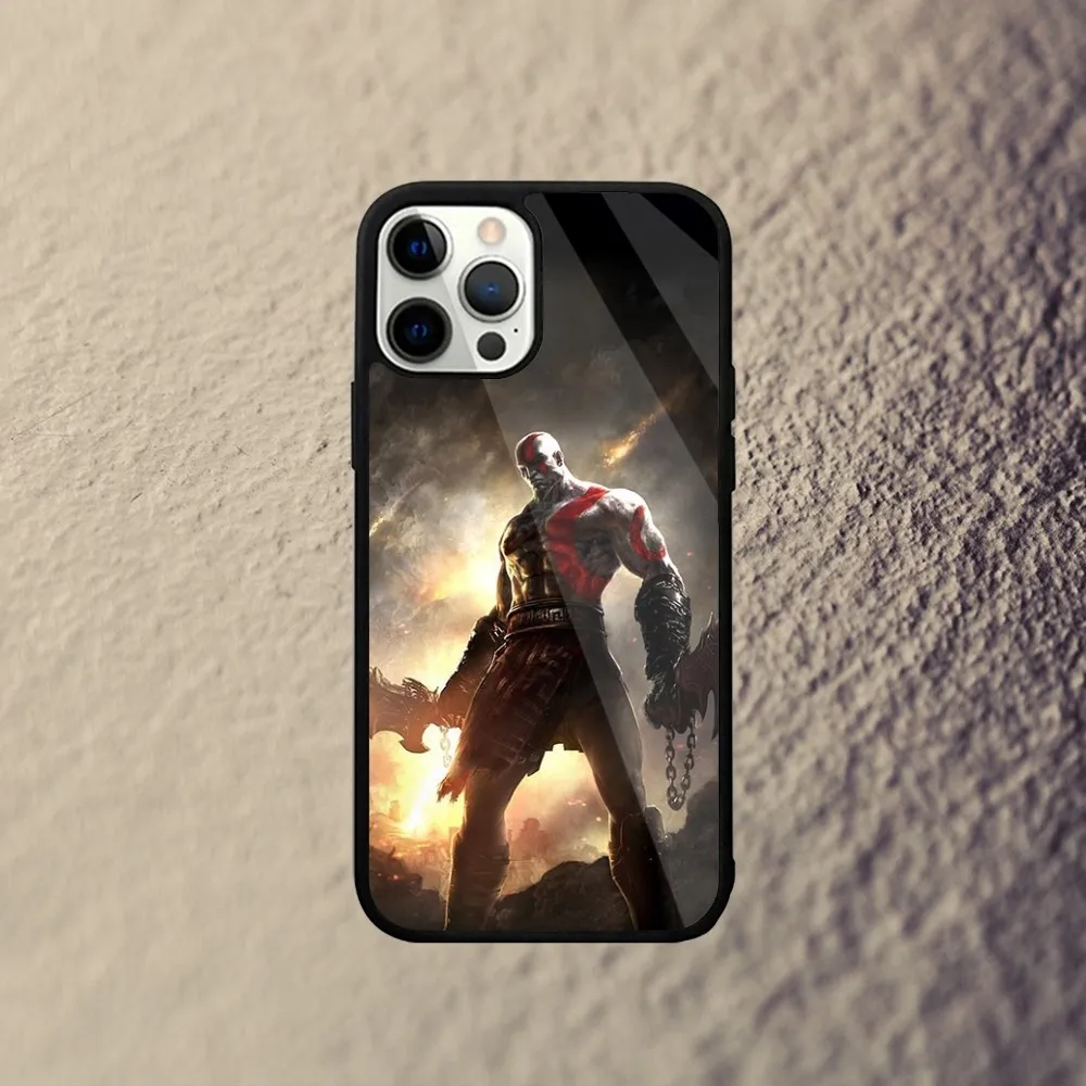 Game G-God of War  Phone Case For iPhone 16,15,14,13,12,11,Plus,Pro,Max Mini Magsafe Magnetic Wireless Charging