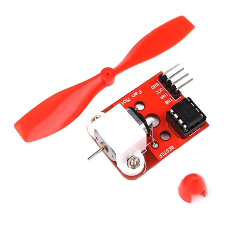 L9110 Motor Driven Fan Microcontroller Development Board for Firefighting Robot