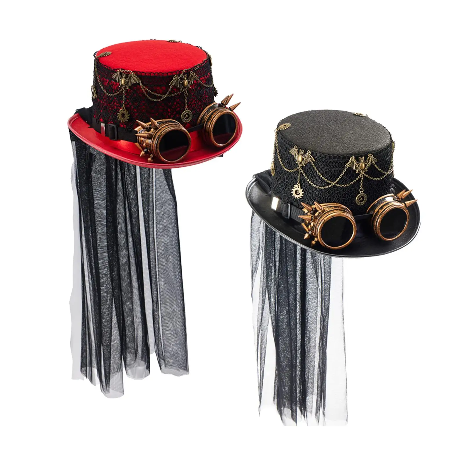 

Steampunk Top Hat Headwear for Prom Role Playing Stage Performance Fancy Dress