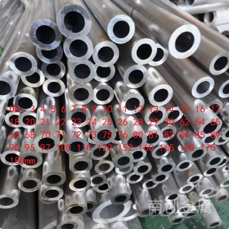 

Aluminium Tube OD 3-30 62 65 68 70 75 80 82 84 85 90 95 100 120 152 160 165 168 170 180mm Round 6061 Aluminum Alloy Metal Pipe