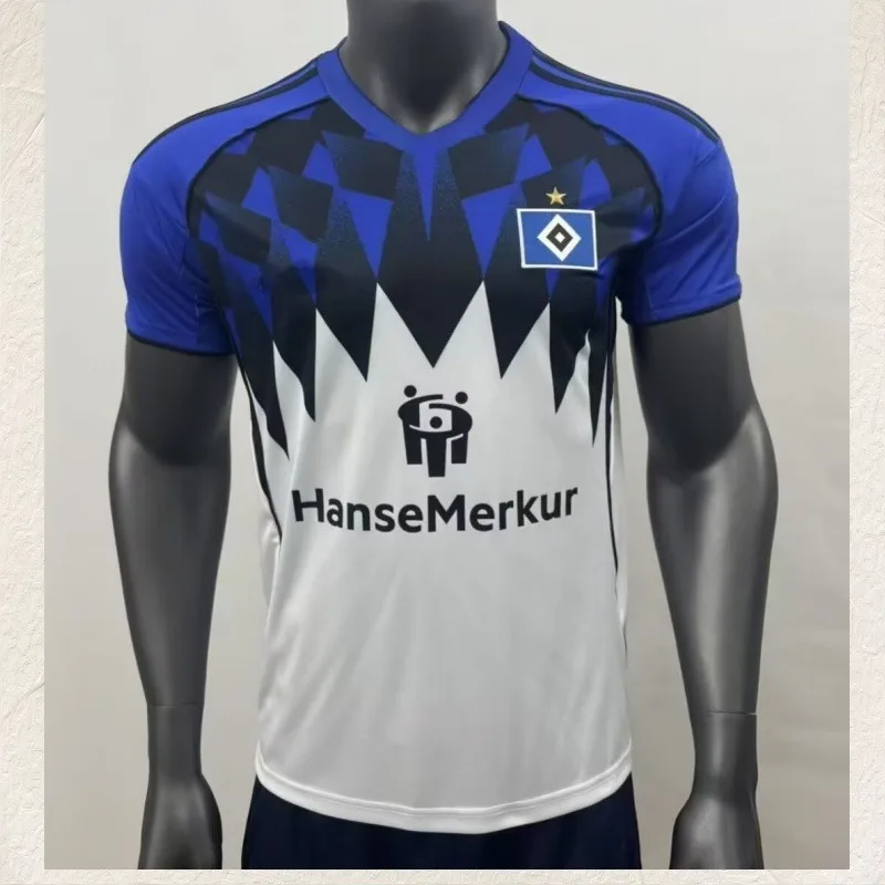25-26 German Second Division League Hamburg-Trikot Nummer 9. Grazel Hamburger SV Heim- und Auswärtstrikot