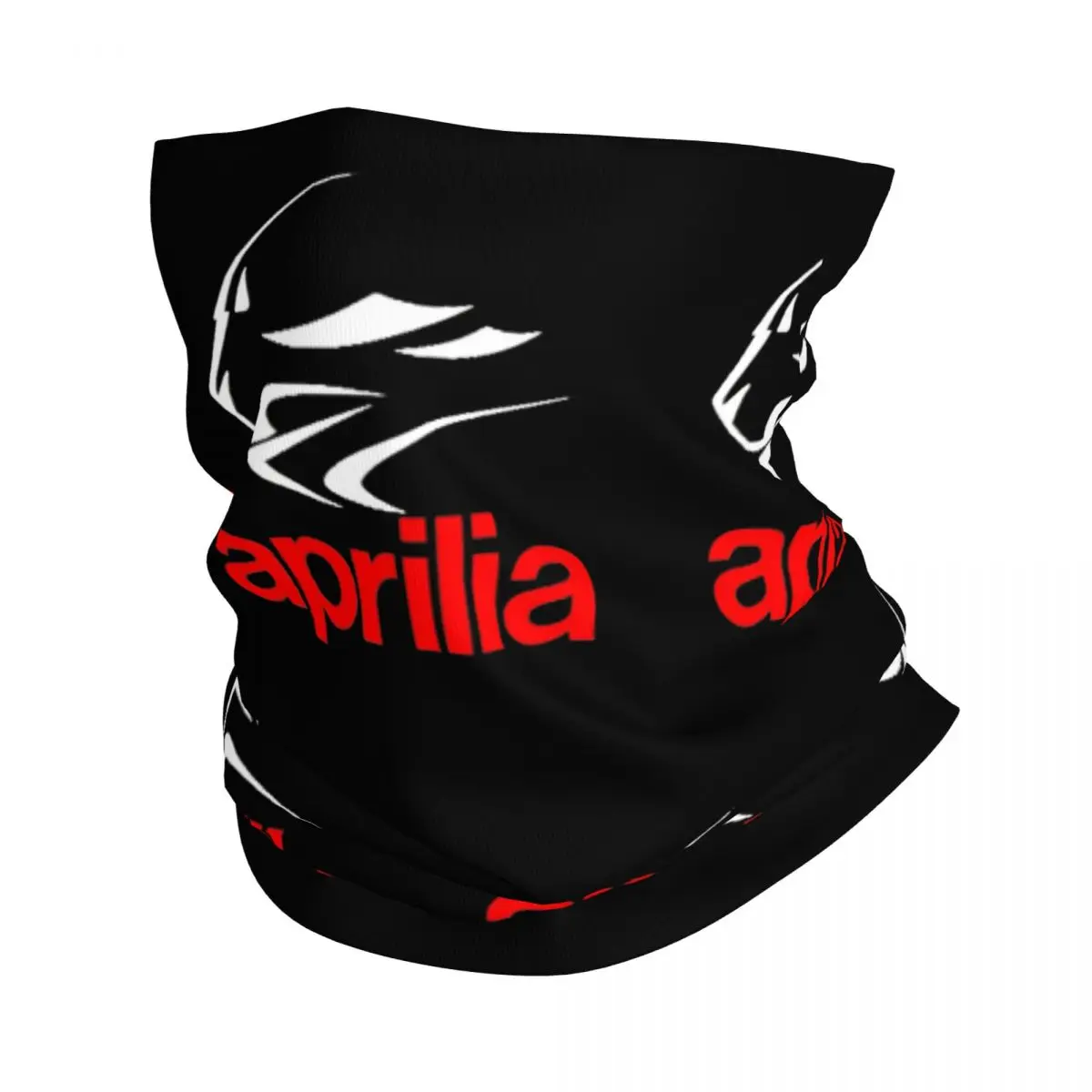 Aprilia Motorcycle Bandana Neck Cover Printed Motorcycle Racing Wrap Scarf Warm Face Mask Cycling for Men Women Adult All Season