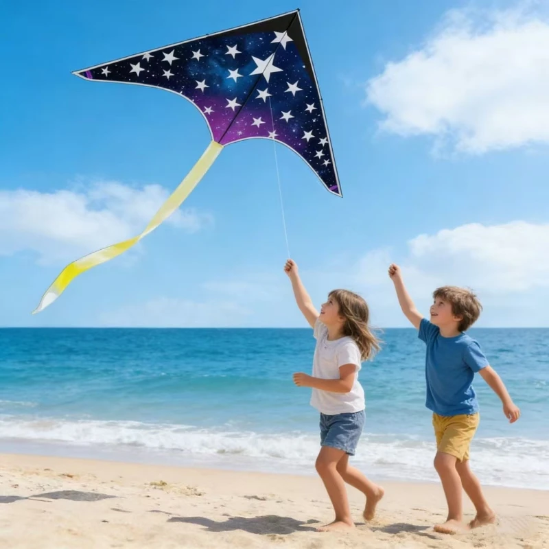 Cometas Delta, cometas infantiles, cometas con cuerda, cometas de windsurf, juguetes de exterior, cometas estrella coloridas, cometas de fábrica, cometas profesionales con forma de ciervo, ikitefly