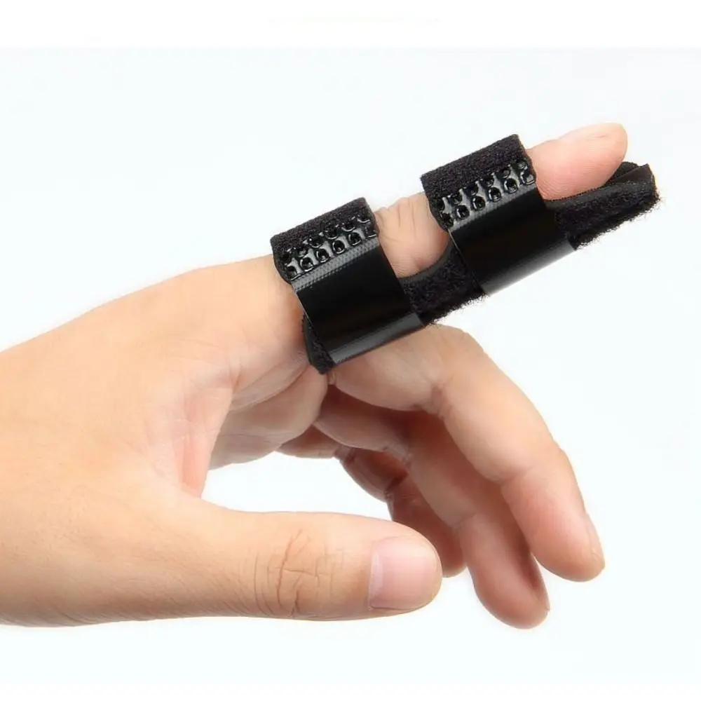 SBR OK Cloth Aluminum Strip Finger Splint Black Blue Nude Grey Adjustable Support Brace Straightener Corrector Sports Safety