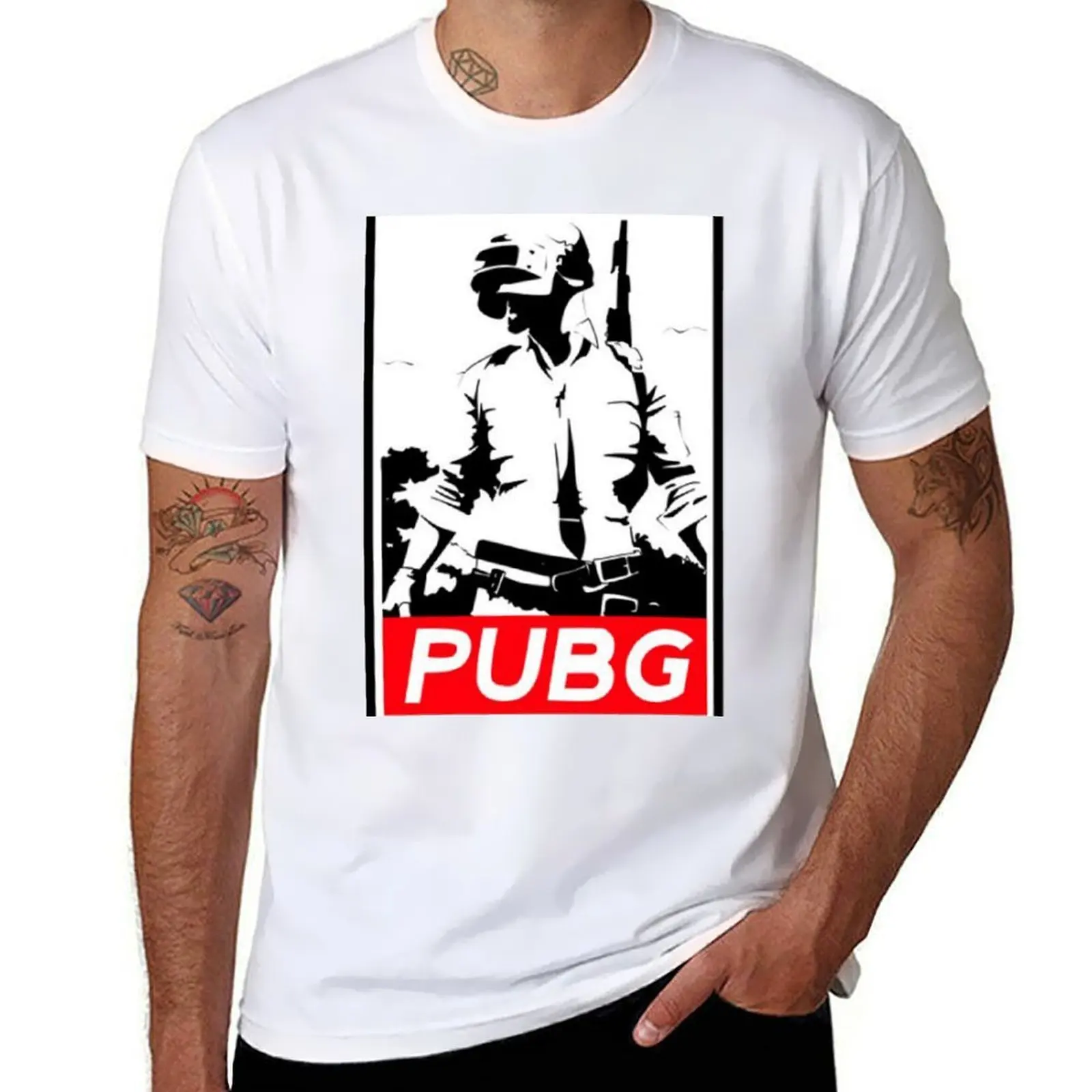 

PUBG T-Shirt g man t shirts for men men t shirt cotton 100% T-Shirt