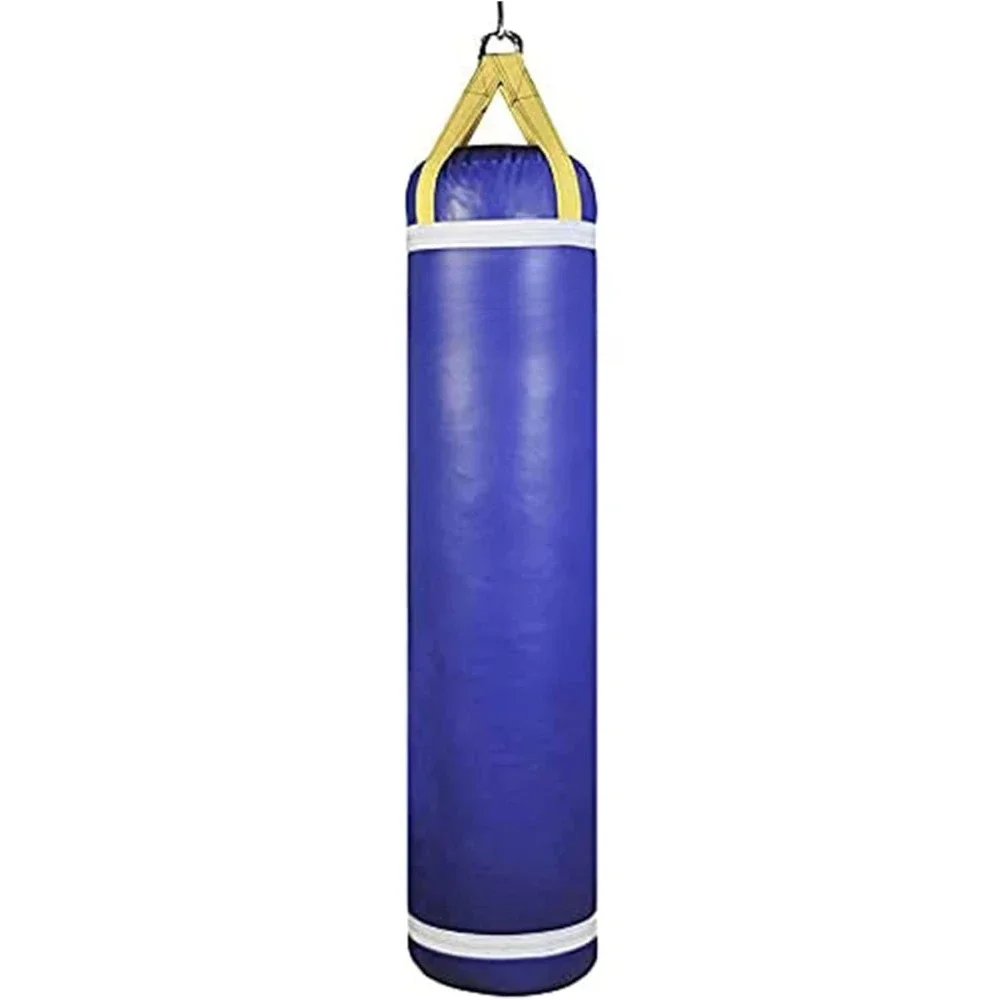 

5ft Filled 100LB Boxing Muay Thai 5ft Heavy Punching Kicking Bag Training Box Bag Sand Adult Professional Speed Punch Fitness