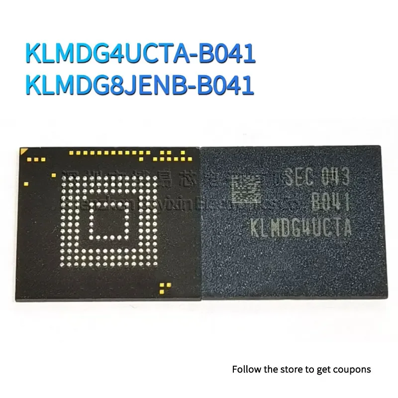 Original genuine KLMDG4UCTA-B041 KLMDG8JENB-B041128G BGA153 ball