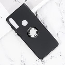 for Alcatel 3X 2019 Back Ring Holder Bracket Phone Case Cover Phone TPU Soft Silicone Cases FOR Alcatel 3X2019 5048Y 5048A 5048I