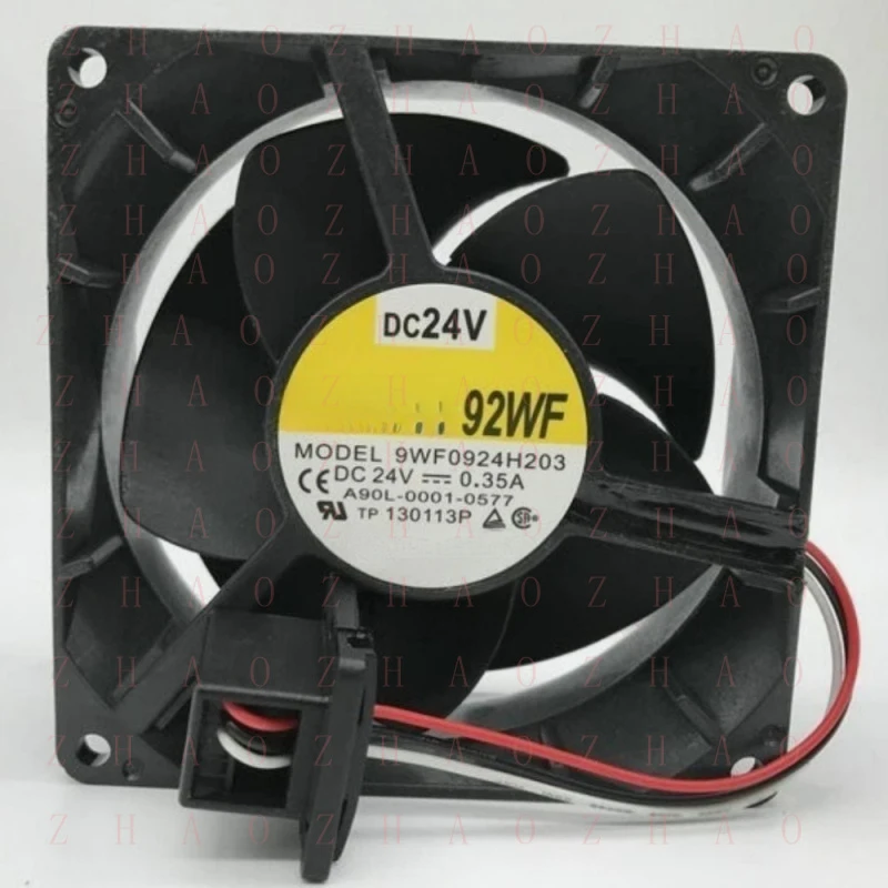 

L+ 2PCS for Sanyo A90L-0001-0577 9WF0924H203 24V 0.35A for FANUC cooling fan