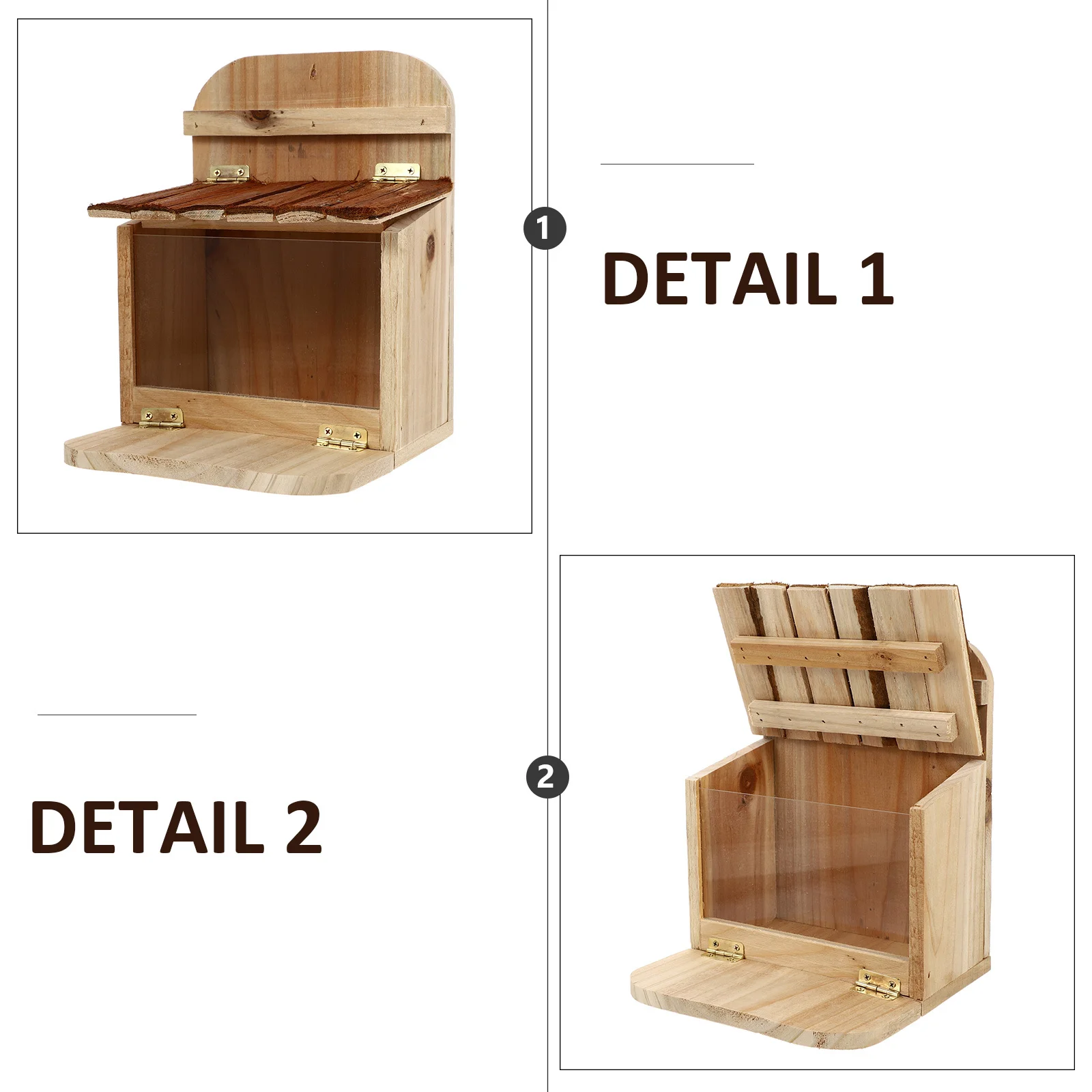 

Feeder Natural Outdoor Indoor Squirrel Feeding Table Pet Feeding Supplies Squirrel Food Dispenser