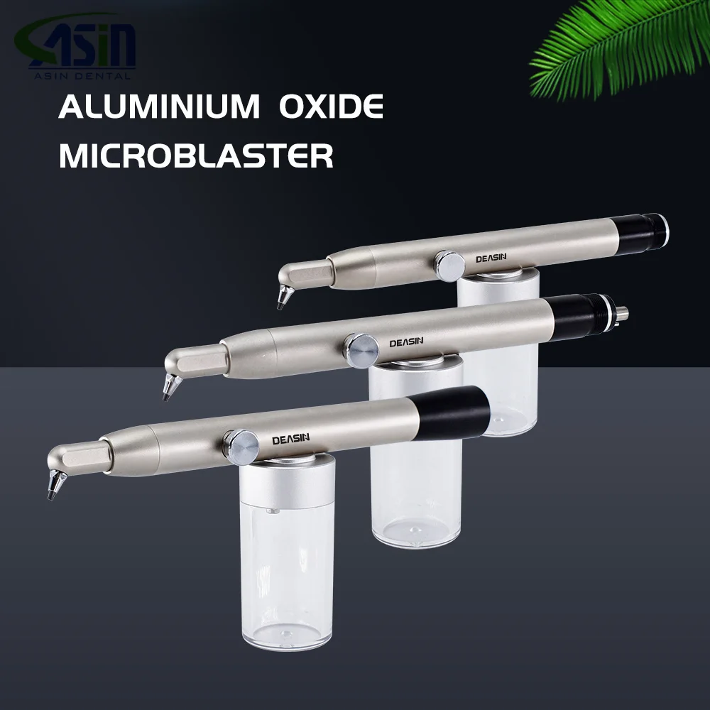 Deasin 2in1dental ferramentas óxido de alumínio micro blaster alumina ar abrasão polidor microetcher jateamento com spray de água