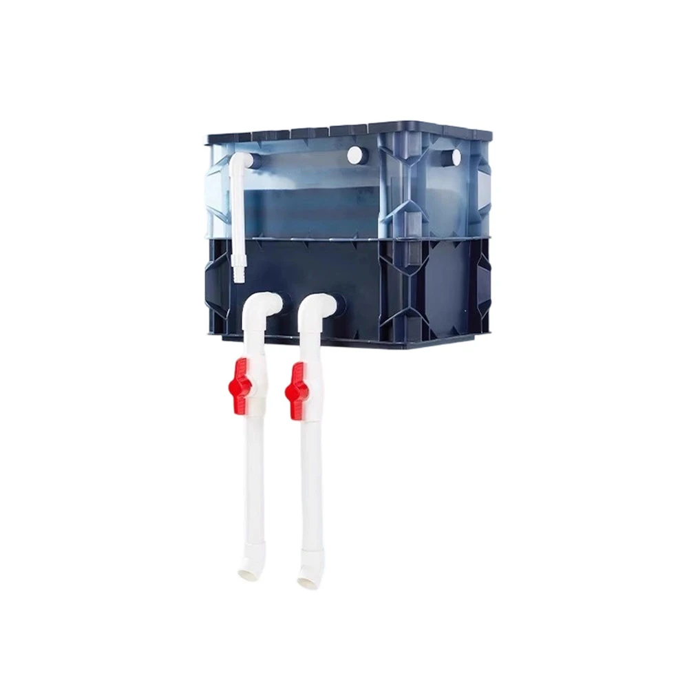 

2-слойный аквариумный фильтр, коробка для циркуляции воды, внешнее ведро для фильтров для аквариумов, пруды с черепахой кои, пруды для жарки рыбы