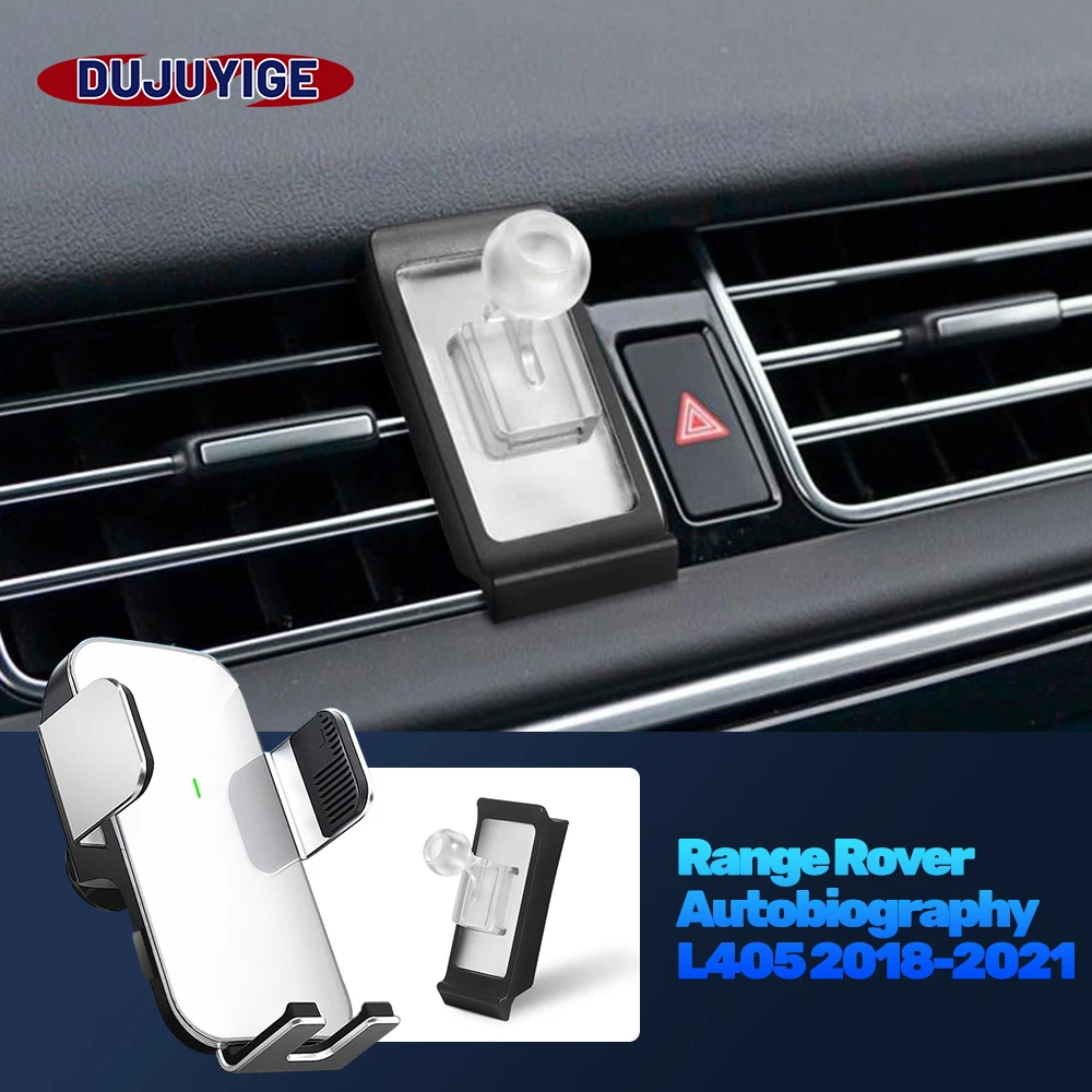 

Vehicle-Specific Solar-Powered Gravity Magnetic Wireless Charging Phone Holder For Range Rover Autobiography L405 2018-2021 2019