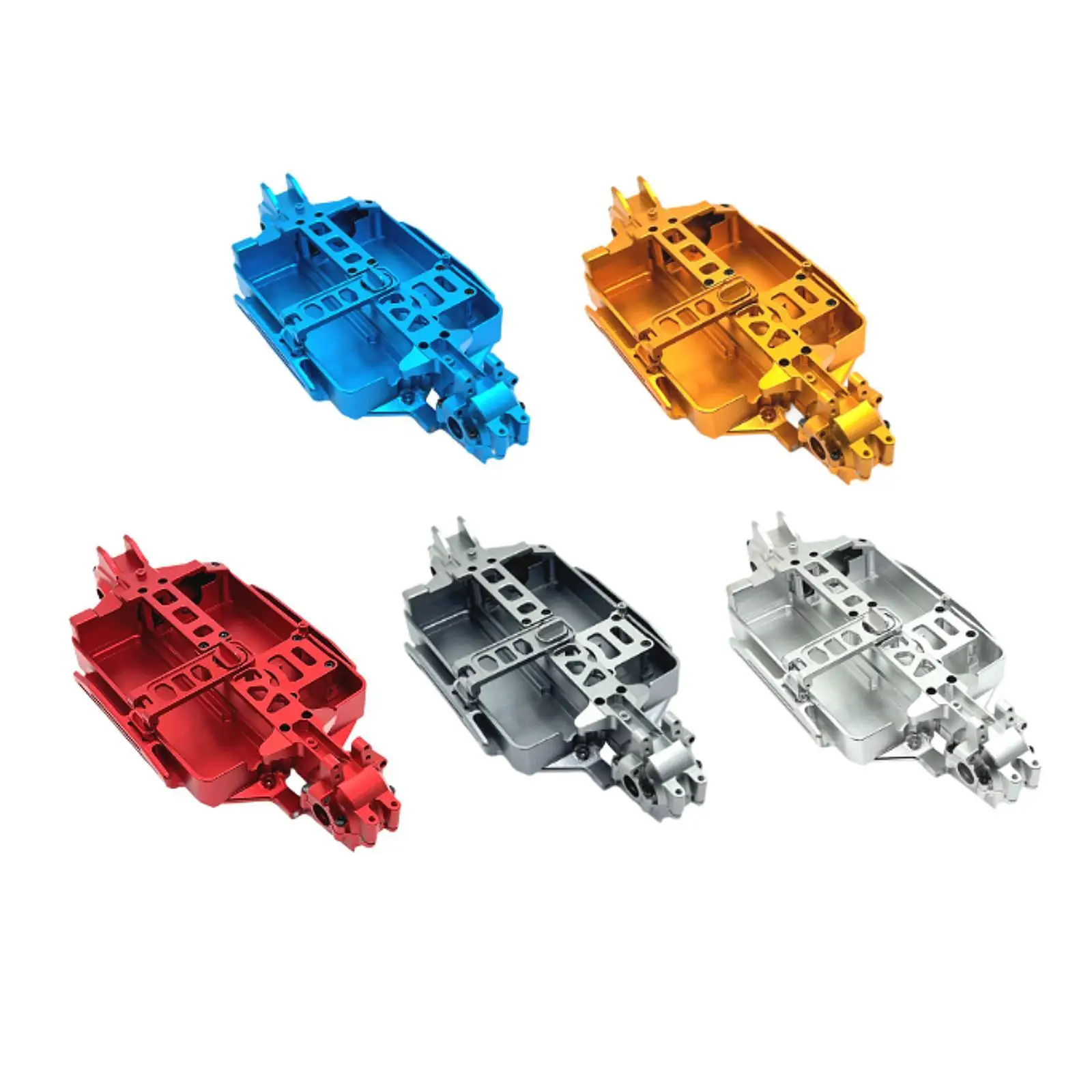 1/16 Metal RC Gearbox Aluminum Alloy Easy Install for 16207 16208 16210