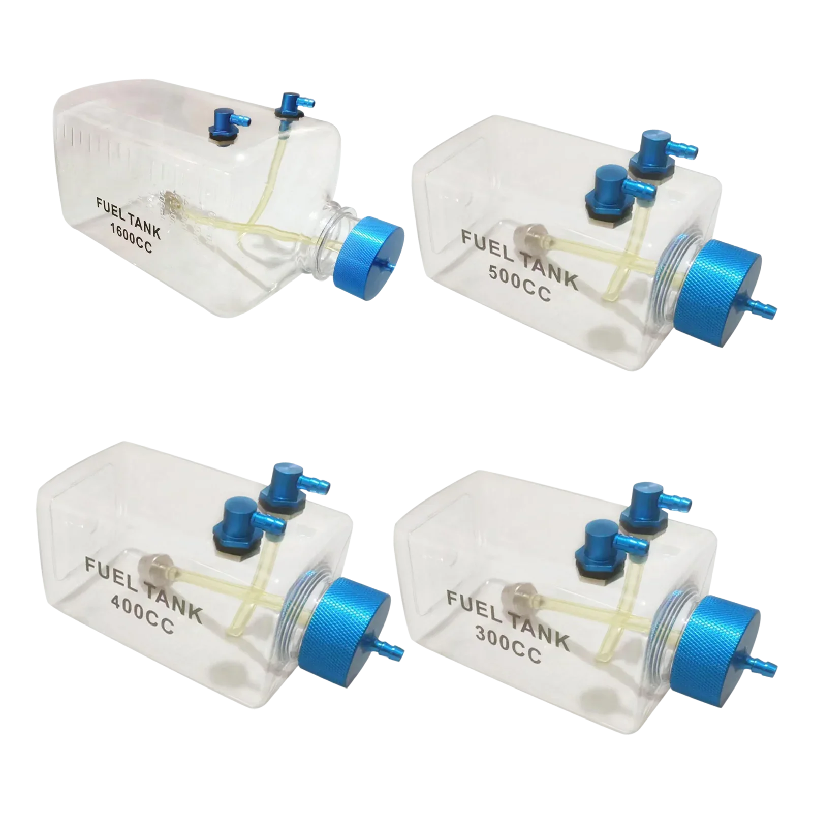 

RC Fuel Tank Transparent Plastic Bottle 300CC\400CC\500CC\600CC\750CC\1000CC for Gas and Nitro Airplane Model upgrade parts