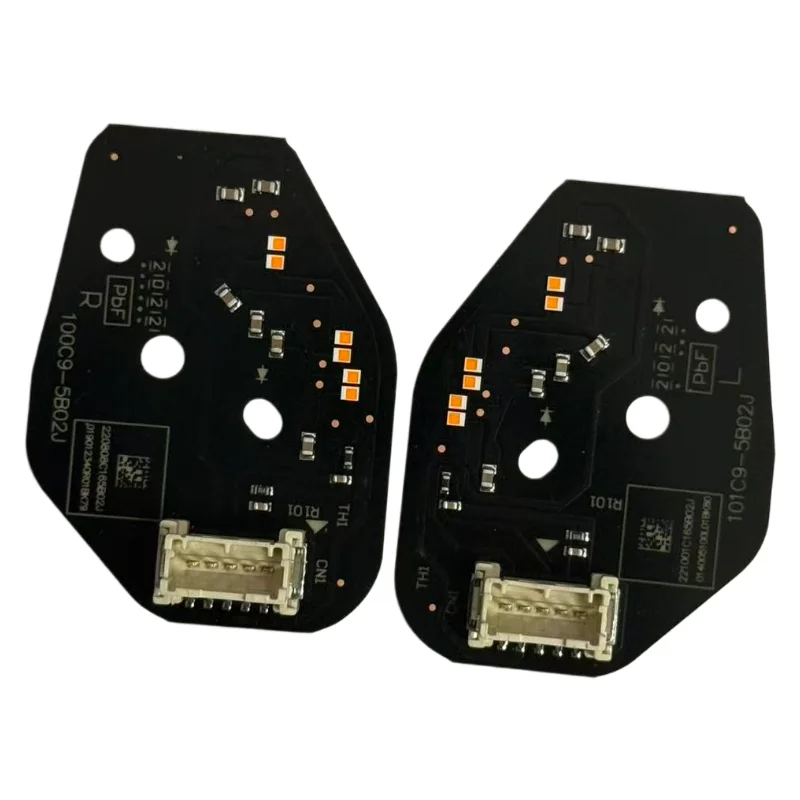LED DRL Chips For Ford Ranger T9 2023 2024 Matrix Headlight Daytime Running Light Turn Signal Module Lightsource Car Light Amber