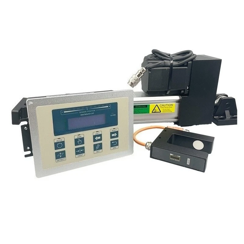 Guide Controller with Ultrasonic Sensor Stroke 150mm EPC-A12 Servo Line Edge Position Control System  Web Guiding System