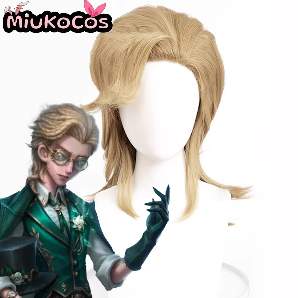 

IN STOCK Knight-Art Dealer Cosplay Wig MiukoCosplay Game Identity V Cosplay