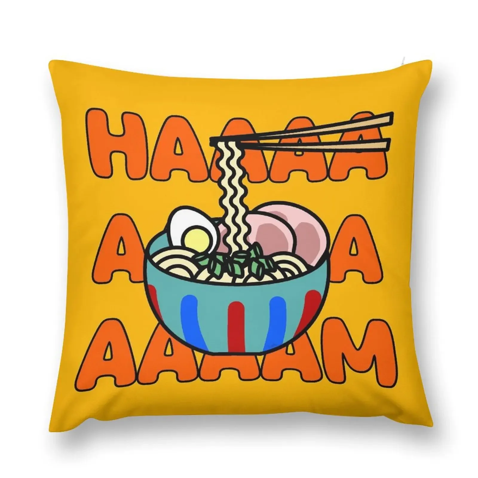 

Ponyo's Ramen Throw Pillow Decorative pillow case Custom Cushion Decorative Sofa Cushion pillow