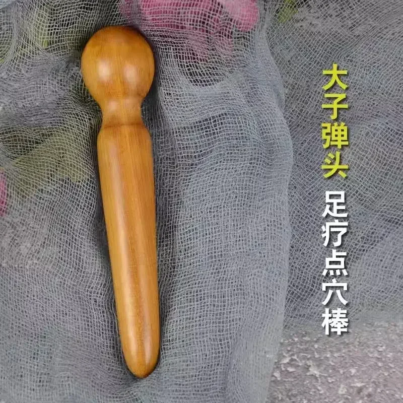 

Новая ароматная деревянная точка для массажа ног, круглая головка, меридианная ручка, инструмент для массажа ног