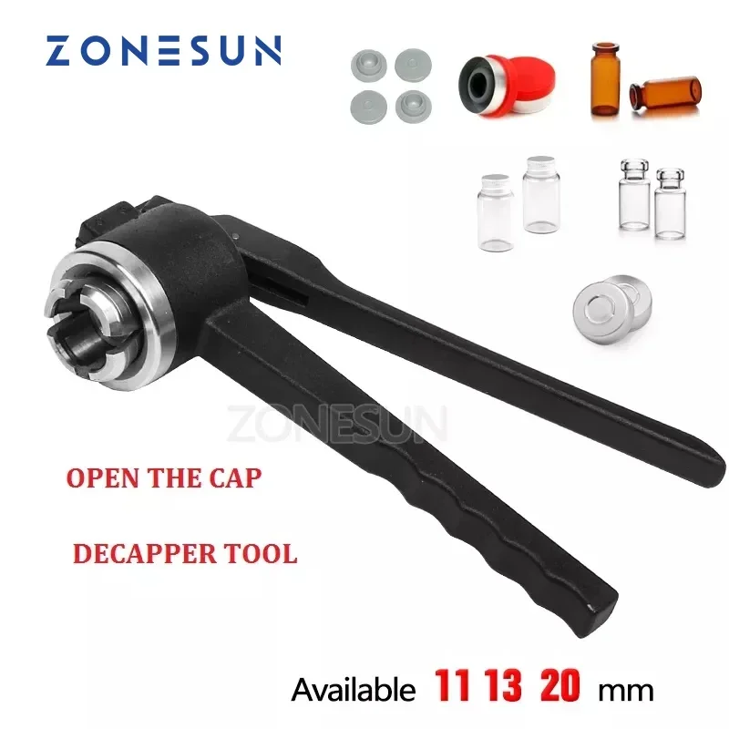 

ZONESUN 11/13/20 мм ручные инструменты с открытыми крышками, ручные инструменты для делапции