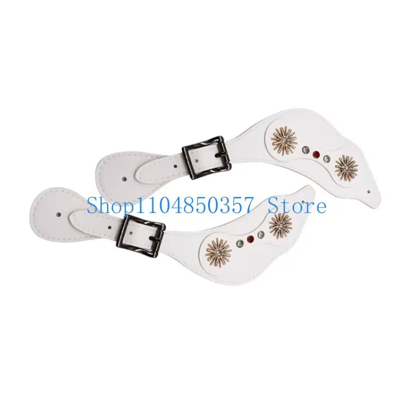 Регулируемая длина, ботинки из искусственной кожи с хорошим ремешком, ботинки с цветочным принтом в стиле вестерн, хороший ремешок, энаestrians, декоративные аксессуары, простые в использовании