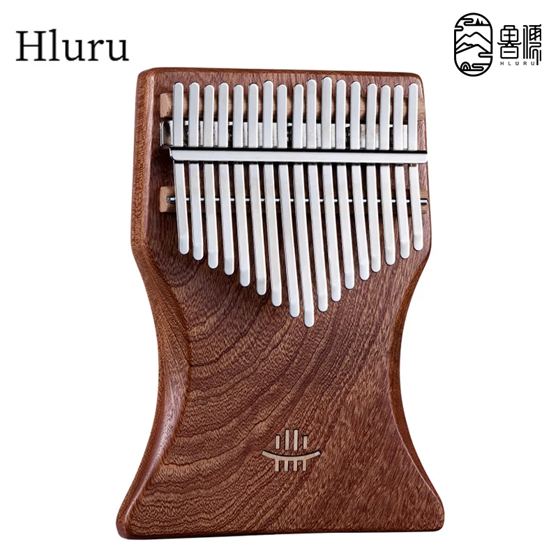 Hluru profesjonalny Kalimba 17 klucz kciuk fortepian wysokiej jakości Kalimba 17 palec fortepian dla początkujących przenośne Instrument muzyczny