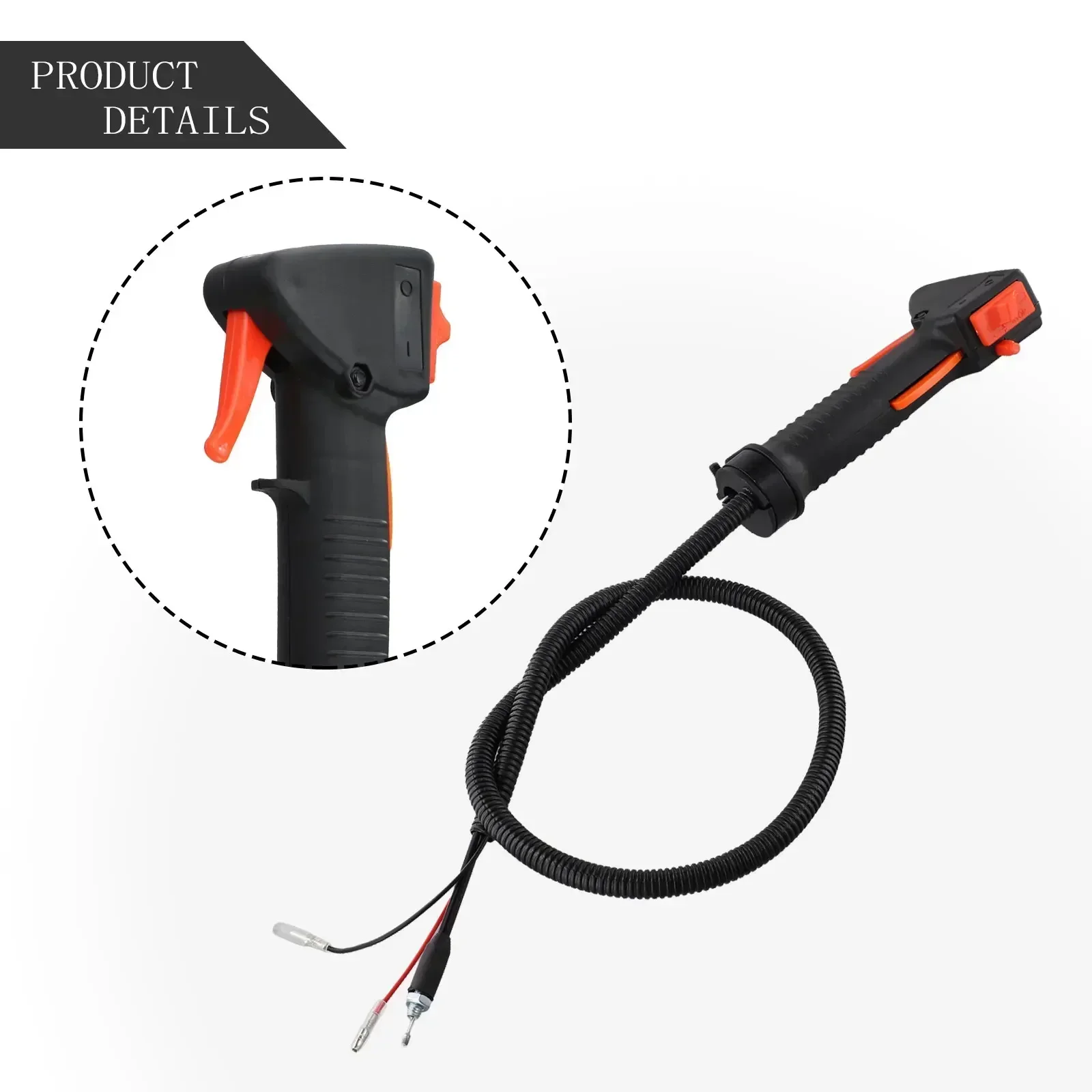 

Детали кустореза, аксессуары для ручки дроссельной заслонки, простая установка, прочный для Timbertech MS-2TL-52, долговечный, практичный