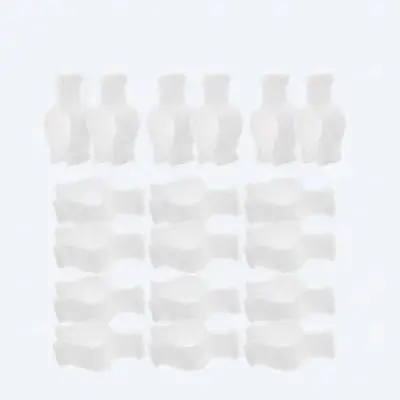 30 قطعة مشبك مضخة الزجاجة قفل مانع للتسرب لتنظيف زيت غسول الشامبو موزع الملحقات تسرب الختم الآمن