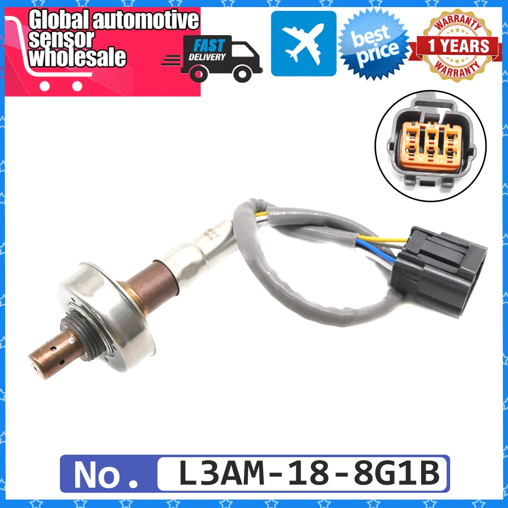 

NEW L3AM-18-8G1B Car Upstream Front Air Fuel Ratio Lambda O2 Oxygen Sensor for Mazda MPV 2.3 4WD DBA-LY3P 2007-2015 L3AM188G1