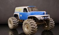 1/24 scale BAHA MT FCX24 Unpainted Car Body shell For FMS 1/24 ROCHOBBY FCX24 4X4 Power Wagon K5 axial scx24 rock crawler Truck
