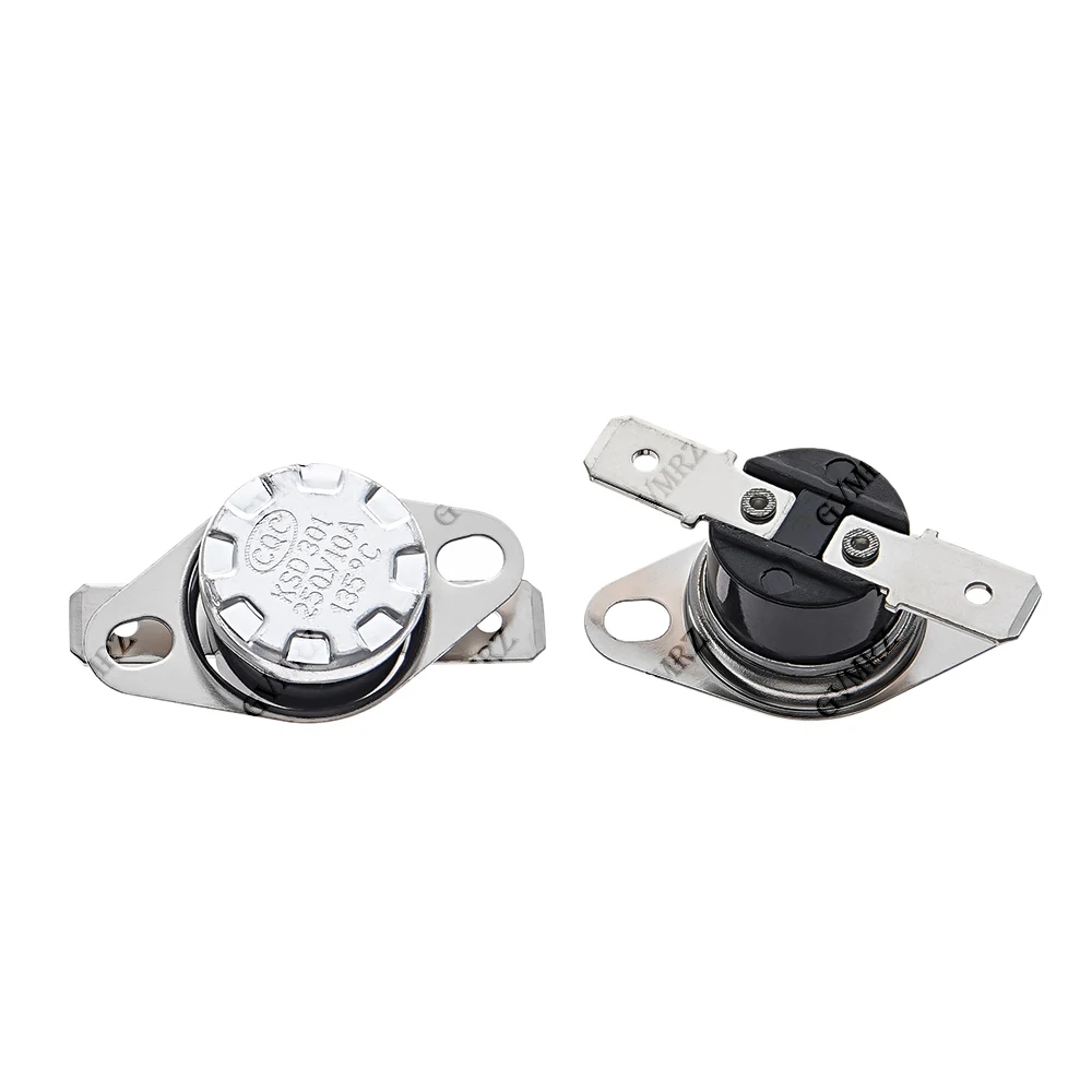 1PCS Normally Open Thermostat Sensor 50 60 65 KSD301 10A 250V 0-160 Degree Normally Closed Bakelite KSD-301 Temperature Switch