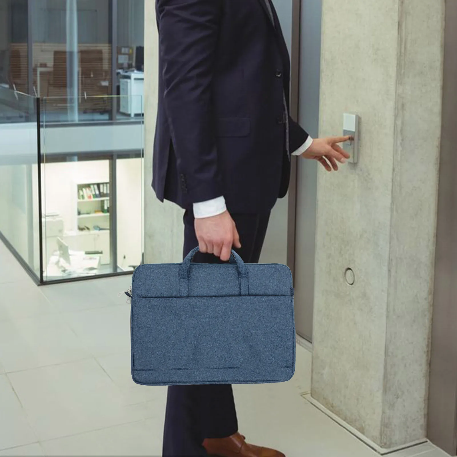 

1 Set Of Bag Lightweight Shockproof Computer Case Wear-Resistant Portable Notebook Case Comfortable Carry Handle Outdoor Laptop