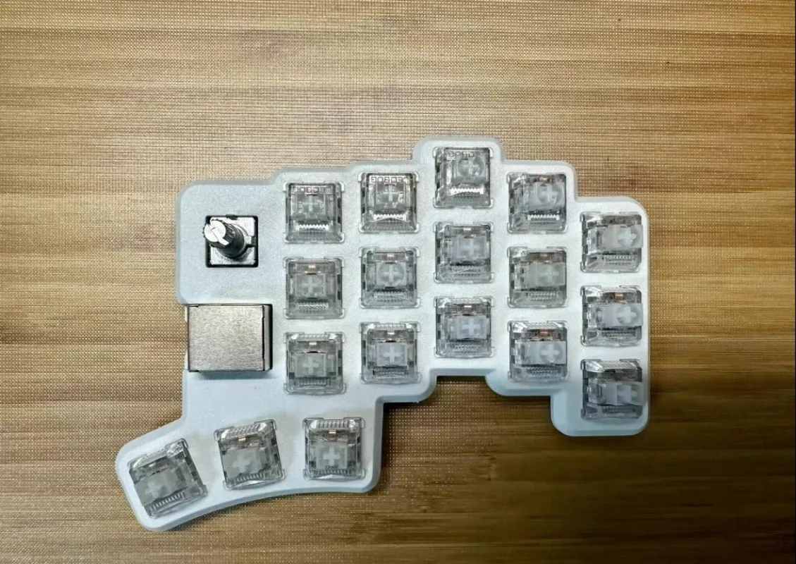 Imagem -05 - Corne Cheapino Split Kit de Teclado Mecânico Suporta Frasco Qmk com Fio Modo Único Hot Swap Ergonômico Jogos 36 Chaves