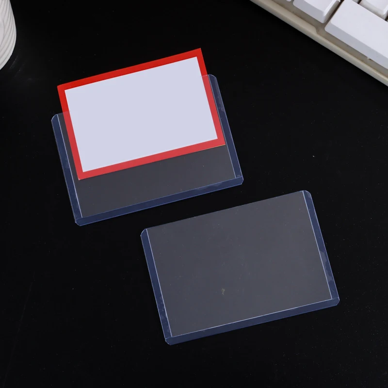 5/1pcs Waterproof Transparent Card Holder Plastic Card id Holders Case To Protect Credit Cards Card Protector Cardholder