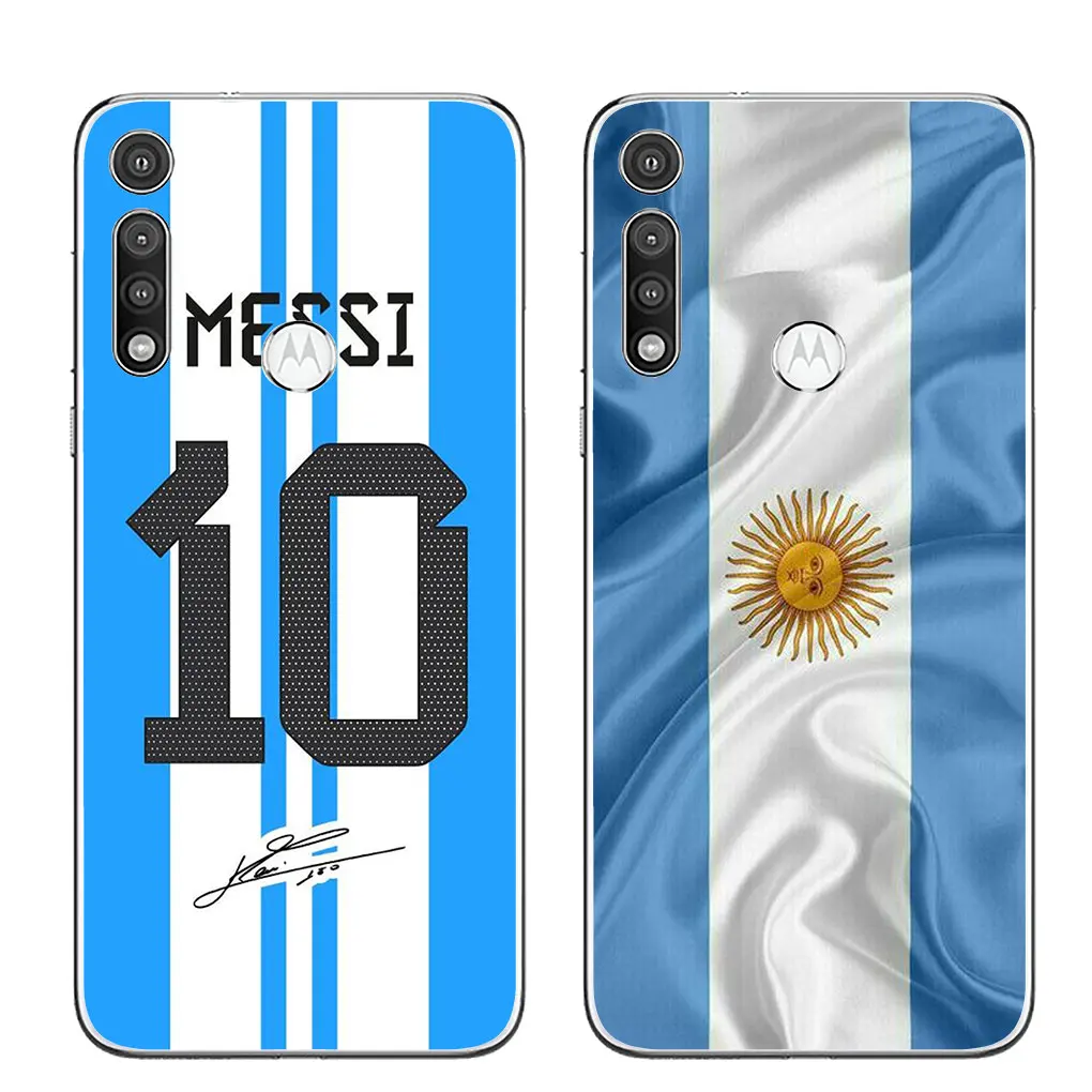 Argentina Flag 10 Football Cover Phone for Samsung Galaxy A04 A05 A14 A15 A23 A34 A54 M23 M33 M52 M53 M31 M51 M21 Soft Case