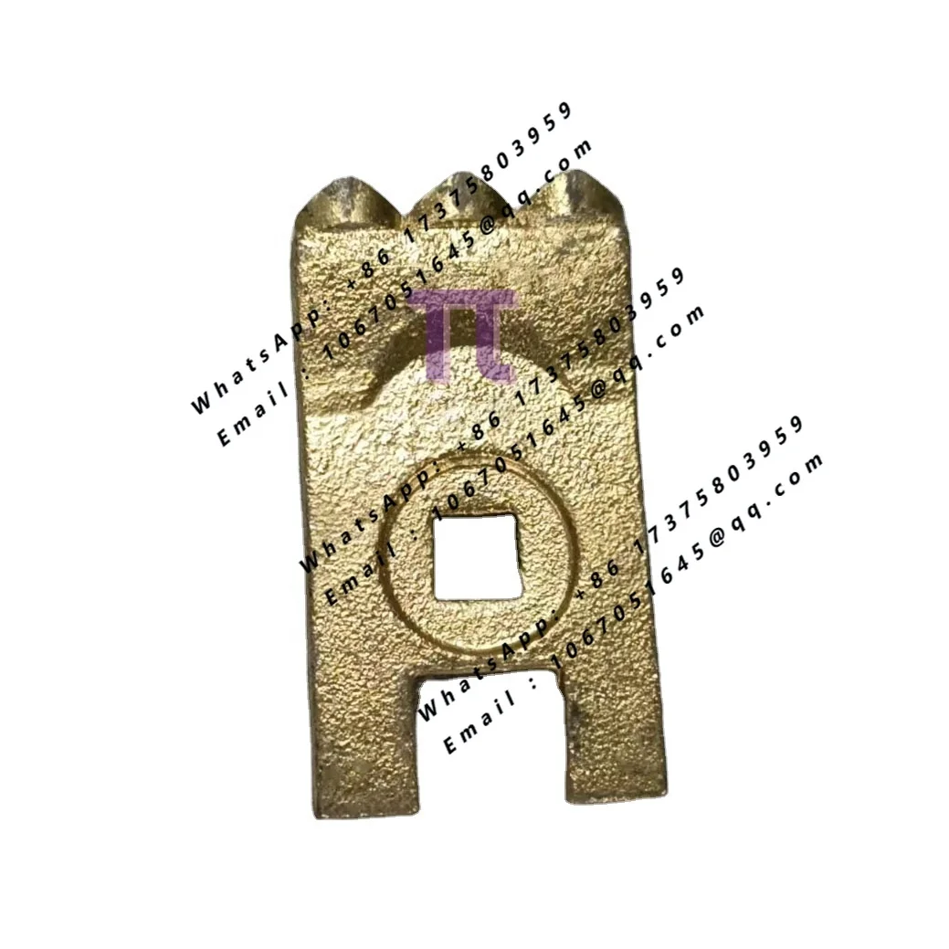 Square Hole Side Teeth for Augers Auger Teeth Auger Adaptor Tung sten -Carbide Teeth