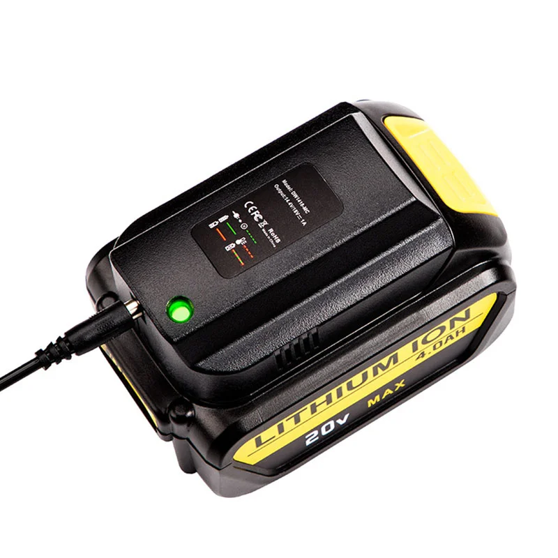 DCB118 14.4-20V 1A Li-Ion Battery Charger Replacement Charging For Dewalt Tools For Model DCB107 DCB115 DCB112 DCB143 DCB206