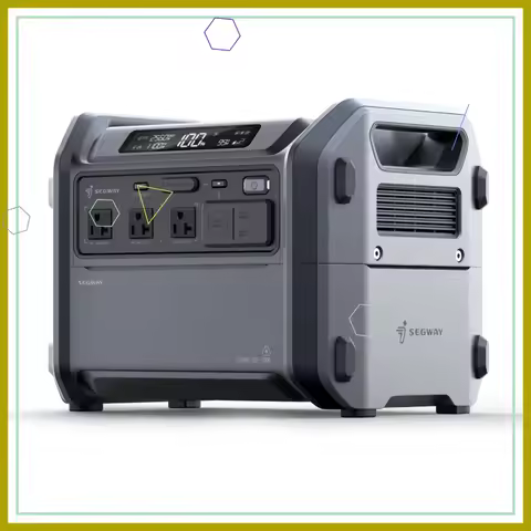 Portable Power Station 1000W, 2200W AC Outlets, 1024Wh LiFePO4 Battery, Expandable to 5kWh for Camping, Home Backup, Off-grid