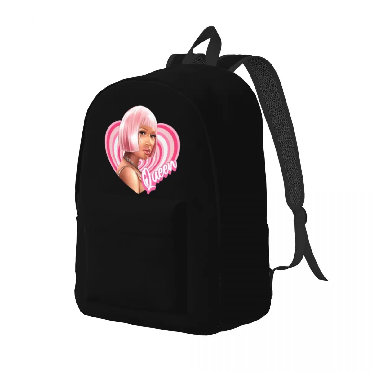 Nicki Minaj Queen Of Rap Classical Backpack Lightweight Student Work Daypack for Men Women Laptop Computer Shoulder Bag