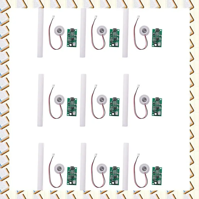 A14M 9 قطعة صانع الضباب لوحة الانحلال مع 5 فولت USB المرطب وحدة المتكاملة لوحة دوائر كهربائية سائق مع توقيت التبديل