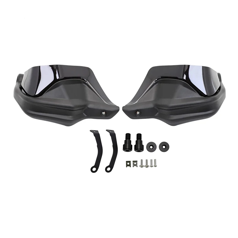 Carbon Black Handguards Shield Guards Windshield Hand Wind Protection For YAMAHA MT07 MT-07 FZ07 2014-2024 2022 2023 Motorcycle view 3