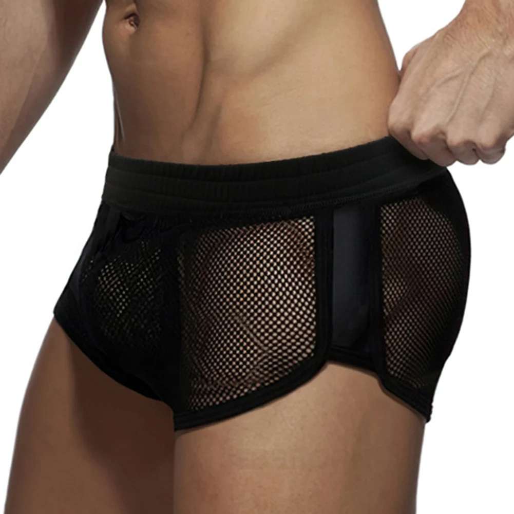 

Трусы-боксеры для геев, трусы-боксеры для сна, повседневные трусы, мужские шорты, трусы-сисси, дышащее нижнее белье, быстросохнущие плавки