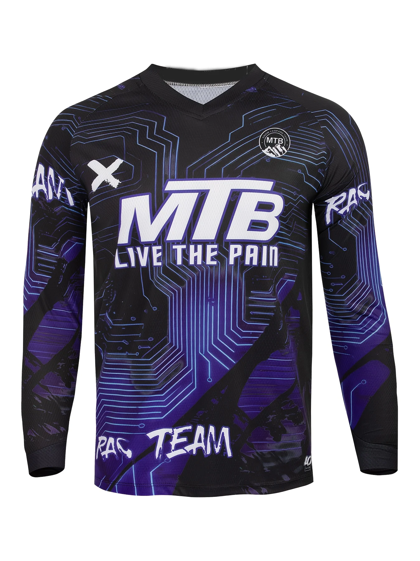 Family Matching Long Sleeve MTB Cycling Jersey, Off-Road Motocross MX Top, Breathable Outdoor Racing Riding Shirt, Outdoor Sport
