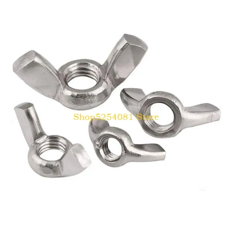 AXYC 45pcs/set  Multifunctional Wing Nut set Thumbnut Assortment Comprehensive Wing Nut Set with Box for Secure Fastening