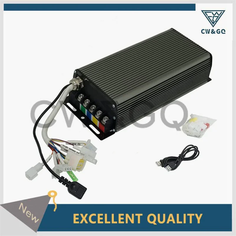 

Контроллер SVMC72150 V1 V2 для электродвигателя велосипеда 3000 Вт, 72 в, а с Bluetooth-адаптером